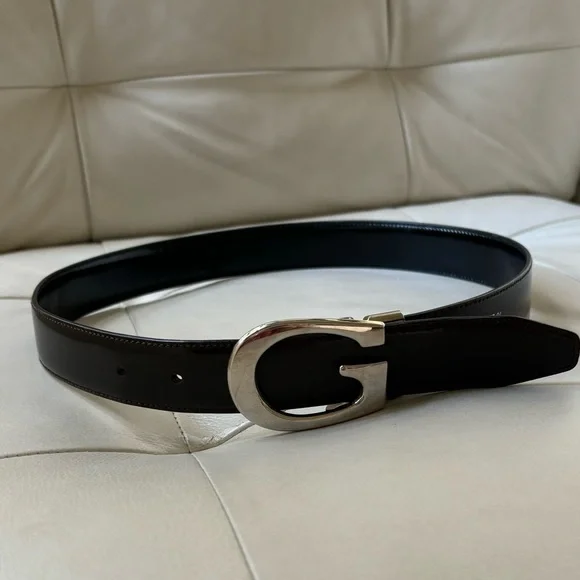 Gucci | Accessories | Gucci Vintage Reversible Blackbrown G  display picture 2